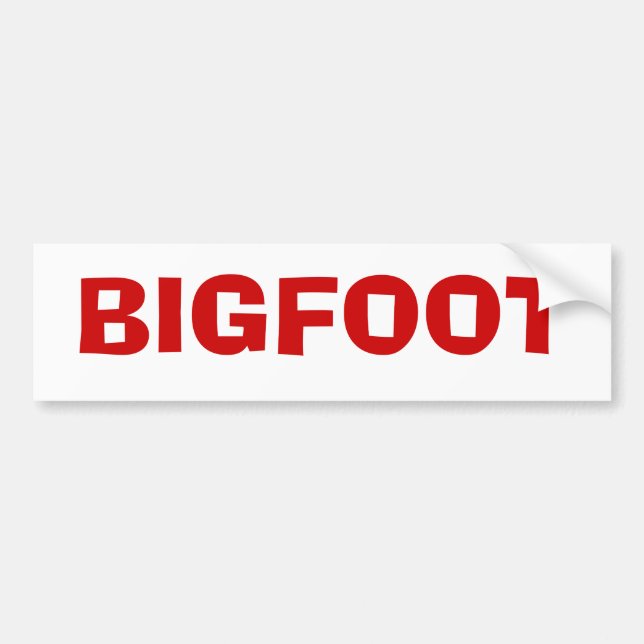 BIGFOOT BILDEKAL (Framsidan)