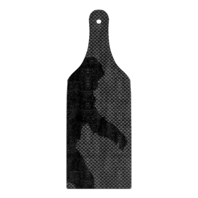 Bigfoot Black Silhouette Carbon Fiber Stil (Framsidan)