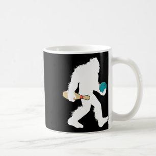 Bigfoot Bowling Rolig Sport Bana Sasquatch Bowlera Kaffemugg