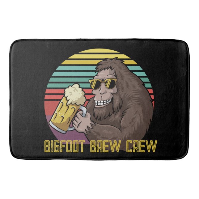 Bigfoot Brew Crew Badrumsmatta (Framsidan)