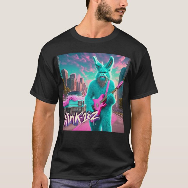 Bigfoot Bunny Shreds: A Blink-182 Tribute T Shirt (Framsida)