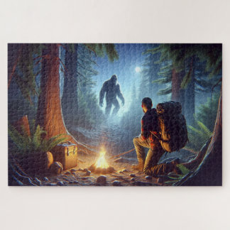 Bigfoot Campfire Encounter, Bigfoot in the shadows Pussel