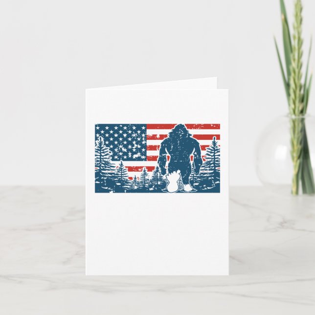 Bigfoot Camping America 4:e juli-presenten Kort (Framsida)