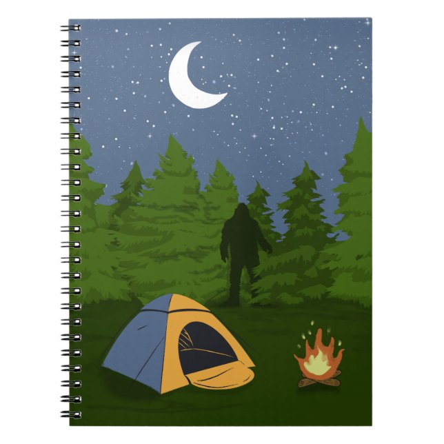 BigFoot Camping  Anteckningsbok (Framsidan)