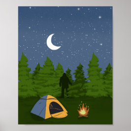 BigFoot Camping  Poster