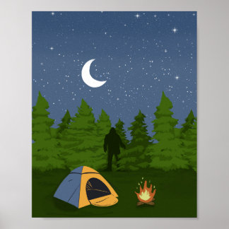 BigFoot Camping  Poster