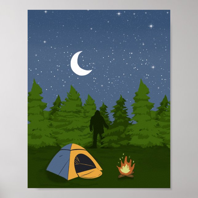 BigFoot Camping  Poster (Framsidan)