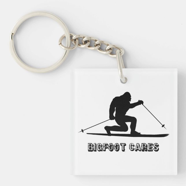 Bigfoot Cares Telemark Skiing (Framsidan)