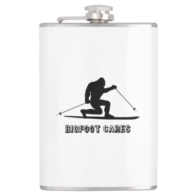 Bigfoot Cares Telemark Skiing Fickplunta (Framsidan)