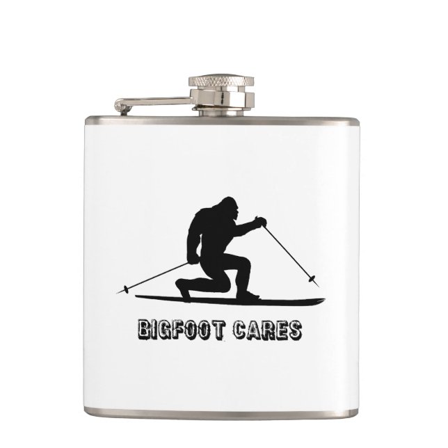 Bigfoot Cares Telemark Skiing Fickplunta (Framsidan)