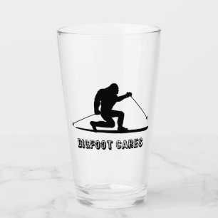 Bigfoot Cares Telemark Skiing Glaskopp