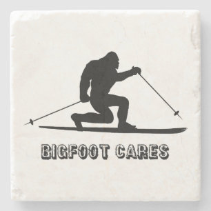 Bigfoot Cares Telemark Skiing Stenunderlägg