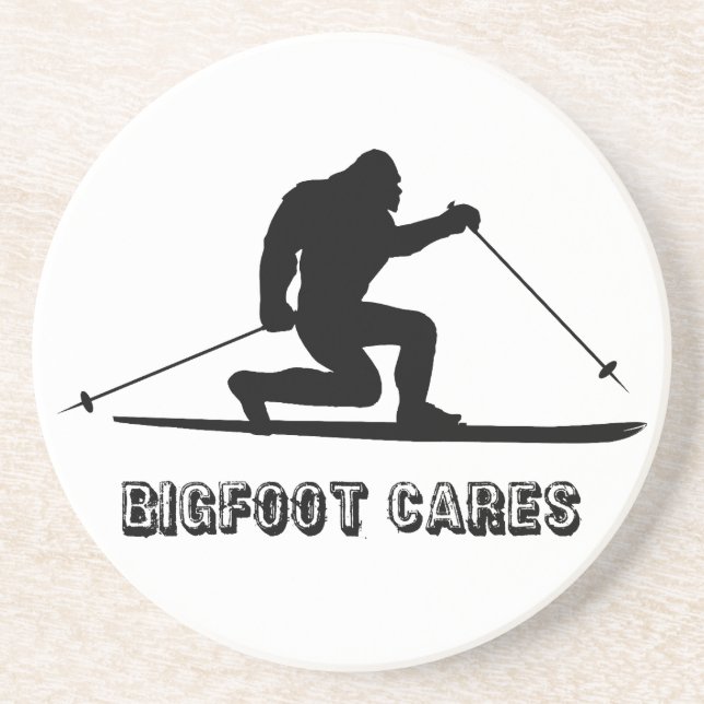 Bigfoot Cares Telemark Skiing Underlägg (Framsidan)