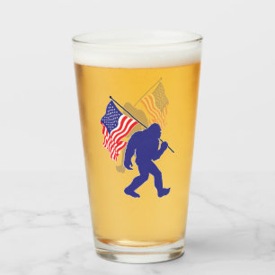 Bigfoot Carriage the American Flagga Glaskopp
