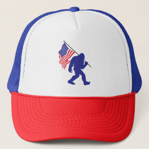 Bigfoot Carriage the American Flagga Keps
