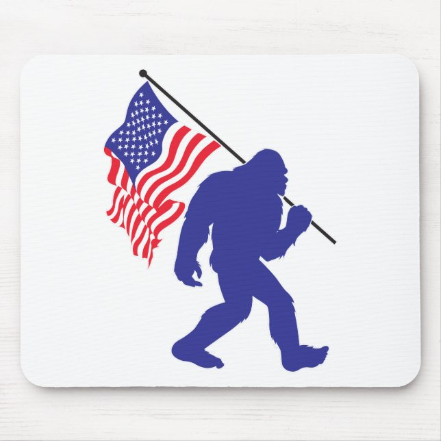 Bigfoot Carriage the American Flagga Musmatta (Framsidan)