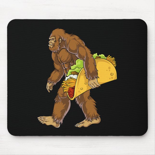 Bigfoot Carries Taco Funny Cinco De Mayo Boys Mana Musmatta (Framsidan)