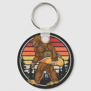 Bigfoot Carrying Taco Basic-knapp Nyckelring