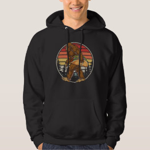 Bigfoot Carshing Taco Manar Hoodie