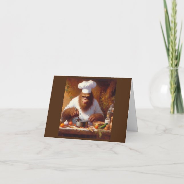 Bigfoot Chef Kort (Framsida)