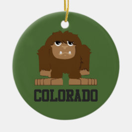 Bigfoot Colorado Julgransprydnad Keramik