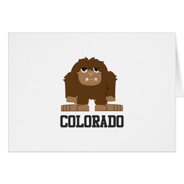 Bigfoot Colorado OBS Kort (Framsidan Horizontal)