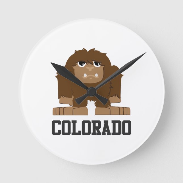 Bigfoot Colorado Rund Klocka (Framsida)