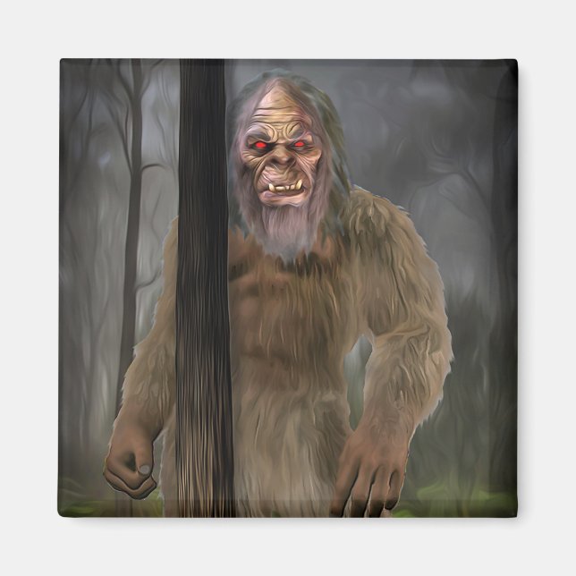 Bigfoot (Creeptid) Magnet (Framsidan)