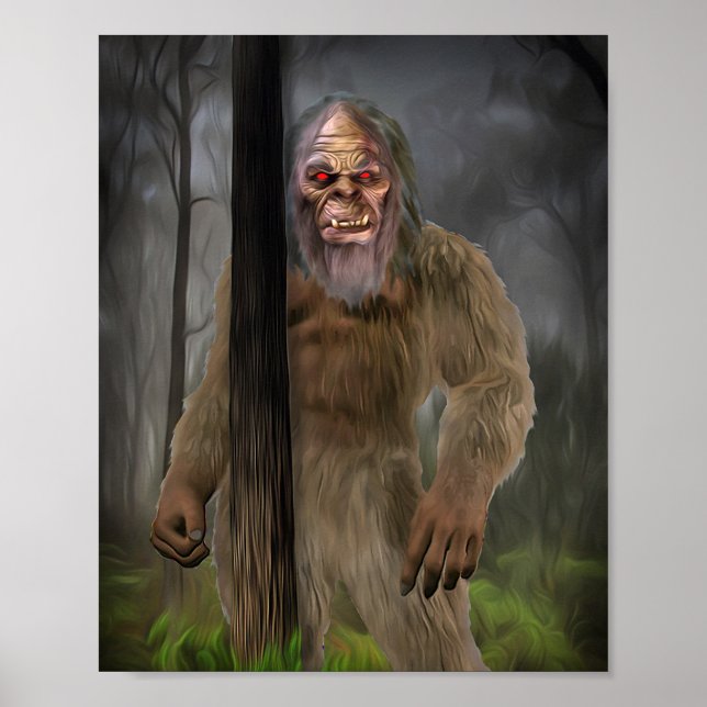 Bigfoot (Creeptid) Poster (Framsidan)