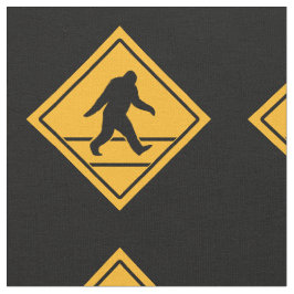 Bigfoot Crossing Mönster| Sasquatch Squatchy Tyg
