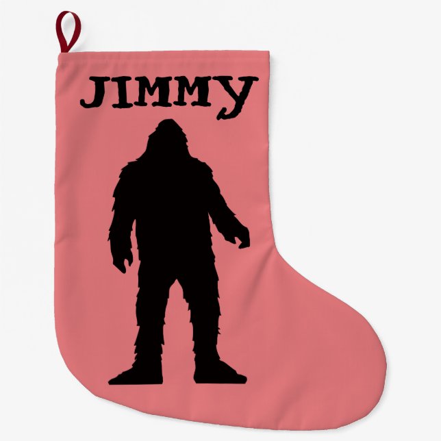 BIGFOOT CUSTOM CHRISTMAS STOCKING  STOR JULSTRUMPA (Framsidan)
