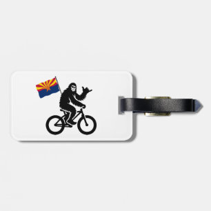 Bigfoot Cycling Arizona Flagga Bagagebricka