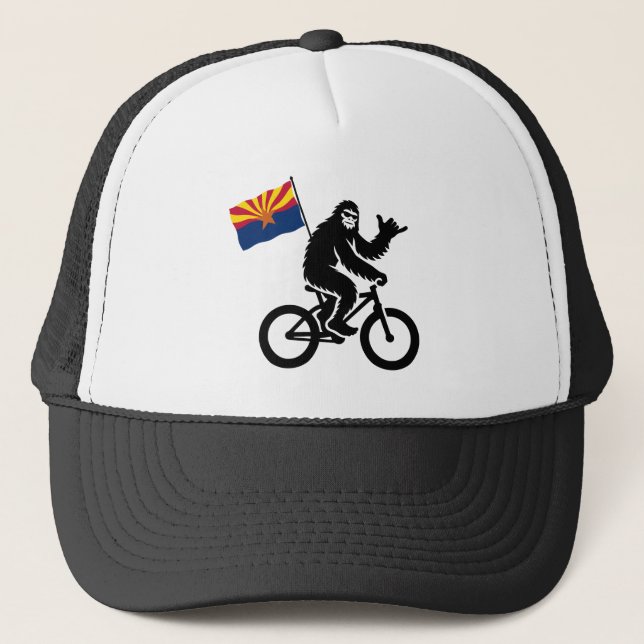 Bigfoot Cycling Arizona Flagga Keps (Framsida)