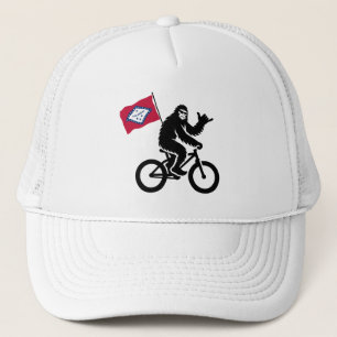 Bigfoot Cycling Arkansas Flagga Keps