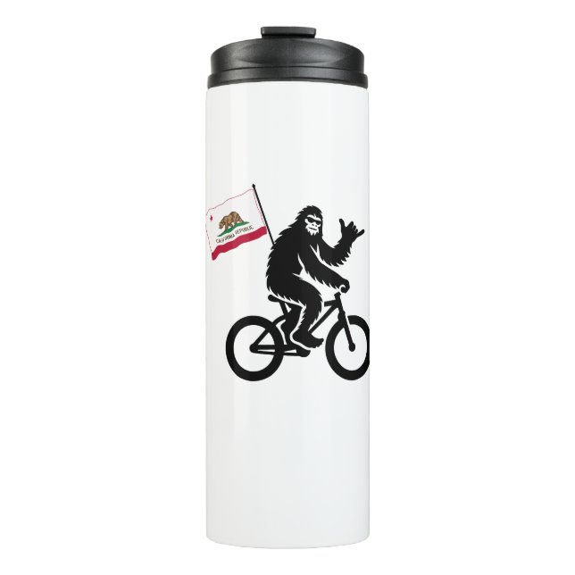 Bigfoot Cycling California Flagga (Framsida)