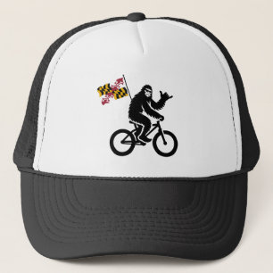 Bigfoot Cycling Maryland Flagga Keps