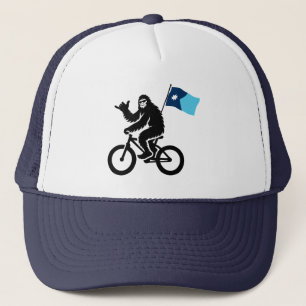 Bigfoot Cycling Minnesota Flagga Keps