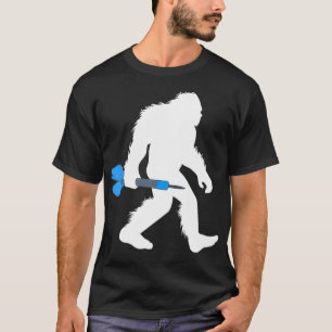 Bigfoot Darts Player Dartsmith Sasquatch Dartist T Shirt
