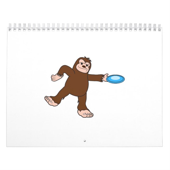 Bigfoot Disk Golf Kalender (Omslag)