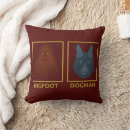 Bigfoot & Dogman Kudde