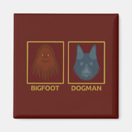 Bigfoot & Dogman Magnet