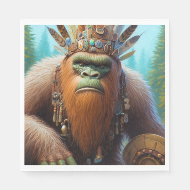 Bigfoot Eco Warrior Pappersservett (Framsidan)