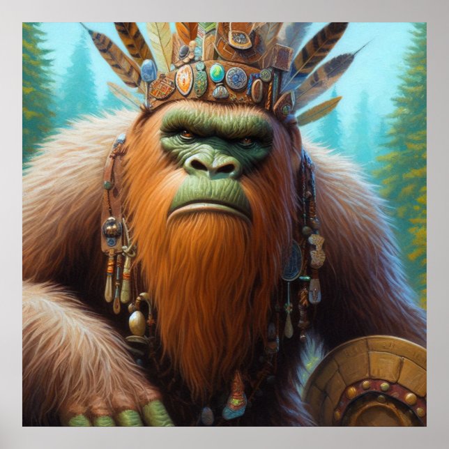 Bigfoot Eco Warrior Poster (Framsidan)