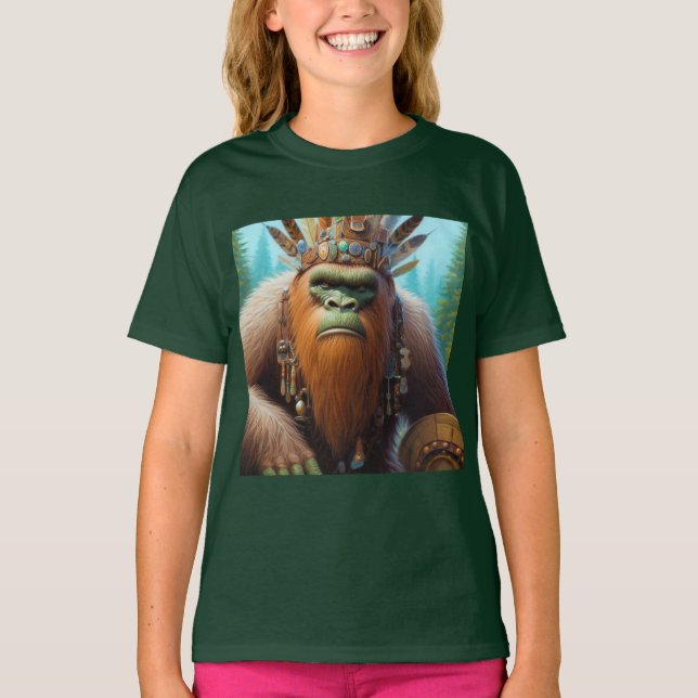 Bigfoot Eco Warrior T Shirt (Framsida)