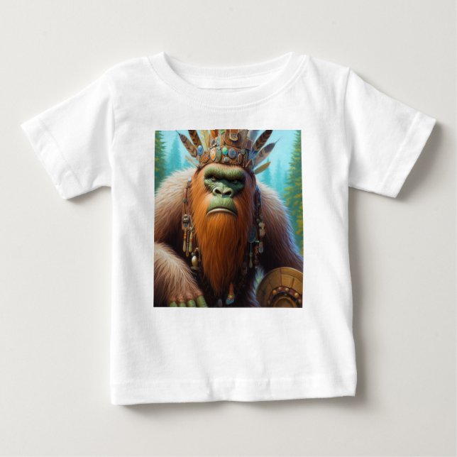 Bigfoot Eco Warrior T Shirt (Framsida)
