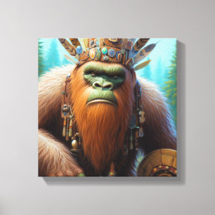 Bigfoot Ekokrigare Canvastryck
