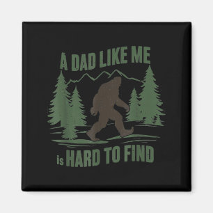 Bigfoot en kille som är svår att hitta rolig skog magnet