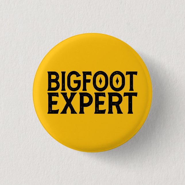 Bigfoot Expert Knapp (Framsida)