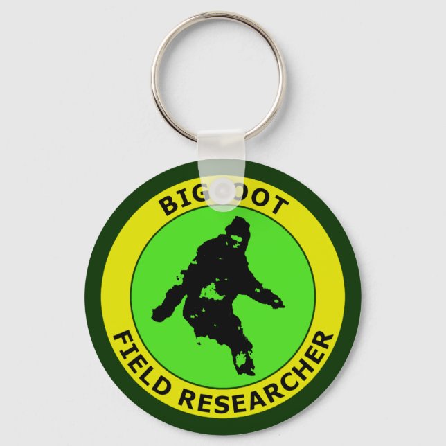 Bigfoot Fält Researcher Nyckelring (Framsida)