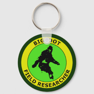 Bigfoot fältforskare nyckelring